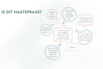 verschillende voorbeelden van lastige reacties op sociale media, wat is haatspraak? of is het een belediging?